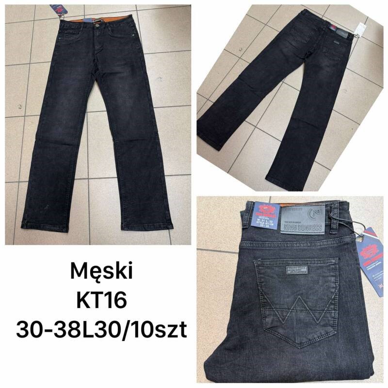 Spodnie jeansy meskie Roz 30-38, 1 Kolor .Paczka 10 szt